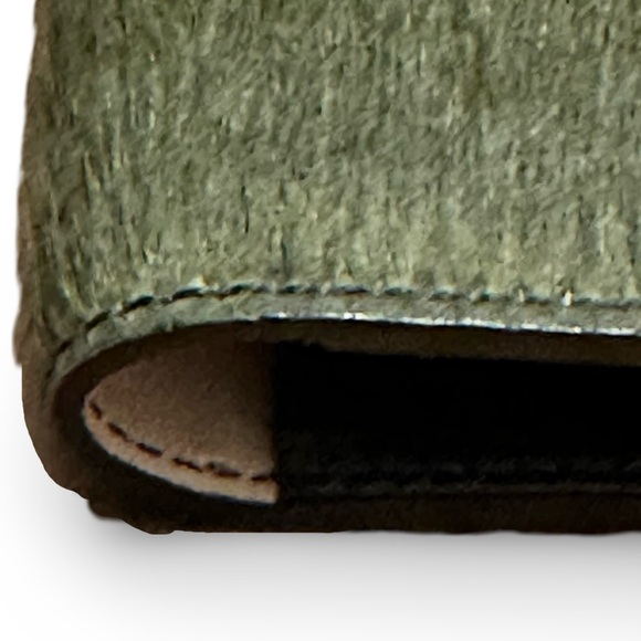 Streets Ahead Calf-hair Bi-fold wallet - Green - Boho - Picture 5 of 9